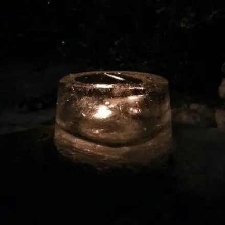 Eislichter herstellen