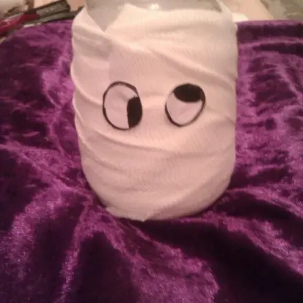 Halloween Mumien Teelichtglas