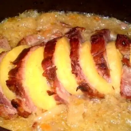 Ananas-Kasslerbraten