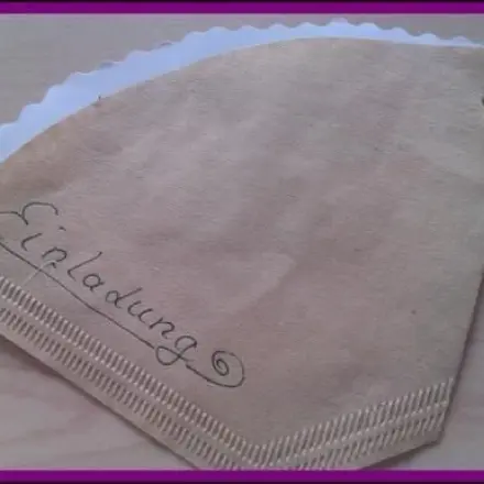 Einladungskarte basteln