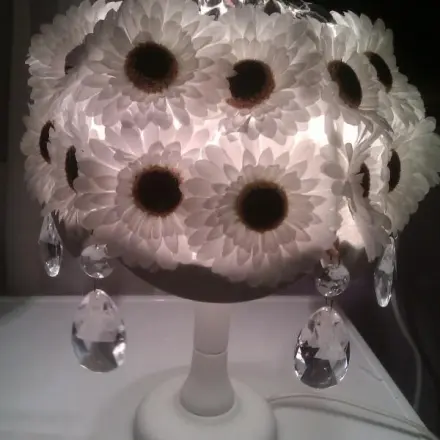 Sperrmüll Leuchte verschönern