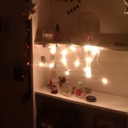 Beleuchtete Buchstaben