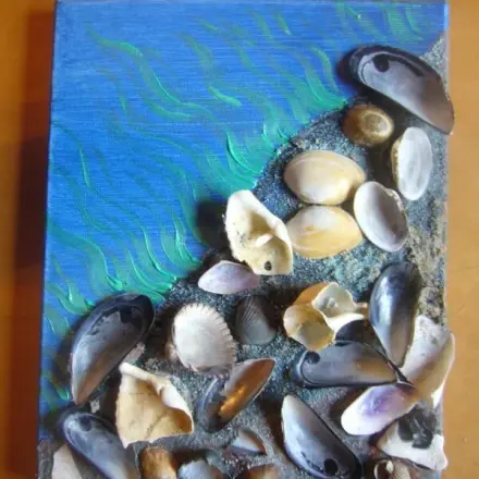 Meeresbild - Urlaubserinnerung fürs Kinderzimmer