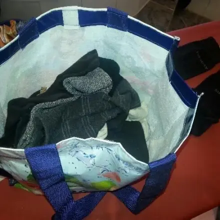 Einzelne Socken aufbewahren