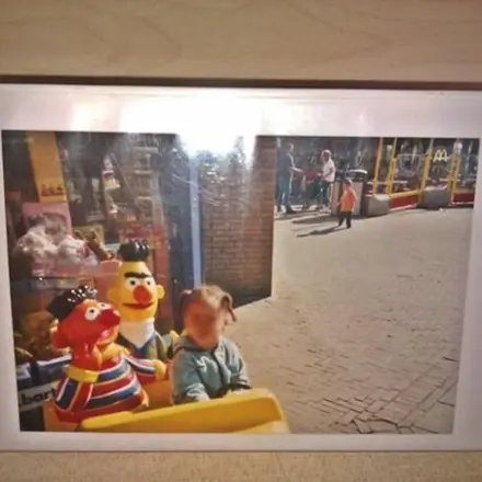 Leere Videokassettenhülle als Fotorahmen