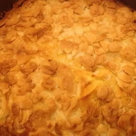 Butterkuchen mit Mandeln