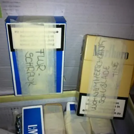 Kein Durcheinander von Schrauben beim Umzug