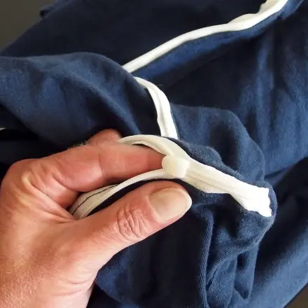 Bettwäsche: Reißverschluss defekt