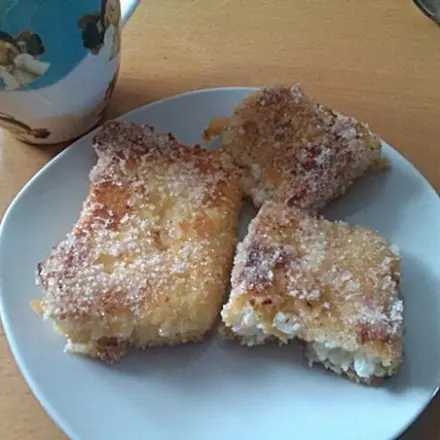 Milchreisschnitten