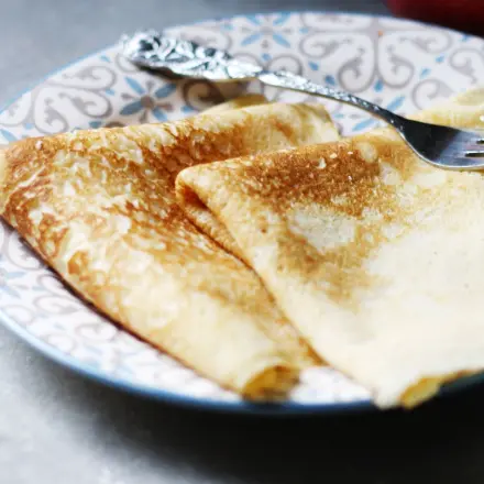 Apfelpfannkuchen mal anders - mit Apfelsaft