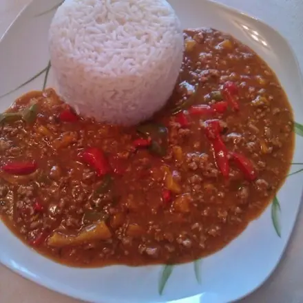 Bunte Paprika Pfanne