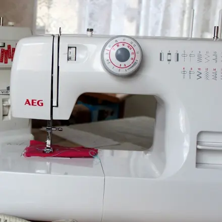 Geräusche von Nähmaschine reduzieren