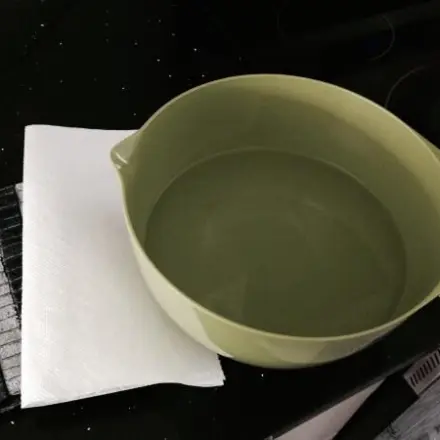 Klebrige Kocharbeiten - Hände zwischendurch schnell reinigen