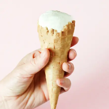 Eistüte/Waffeltüte tropft nicht mehr