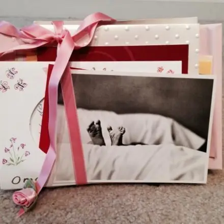 Geburtstagskarten der Kinder sammeln