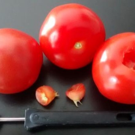 Tomatenstrunk leichter entfernen