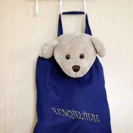Kuscheltiere verstauen