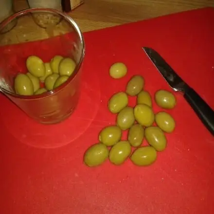 Tapas - eingekochte Oliven