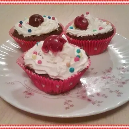 Muffins nach Schwarzwälder Art