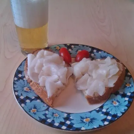 Bayrische Brotzeit mit Rettich