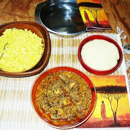 Egusi Soup - Afrikanisches Gericht mit Melonenkernen