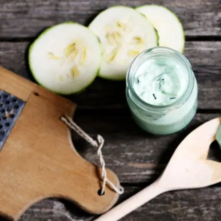 Zucchini-Mascarpone-Soße