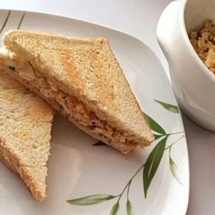 Eiersalat-Sandwich