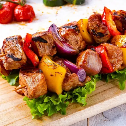 Schaschlik ohne Spieß, aber super fein