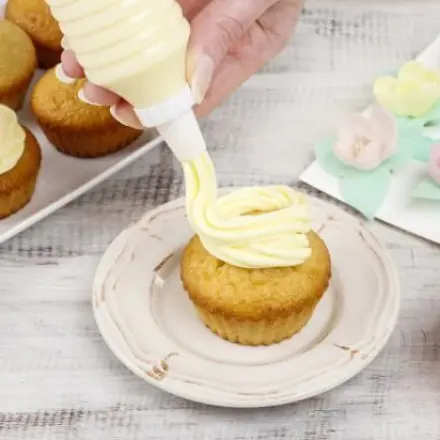 Vanilleeis-Muffins - Vanille-Muffins