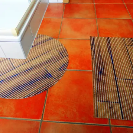 Pflegeleichte Badematten