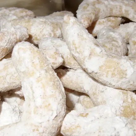Eigelb übrig - Vanillekipferl backen