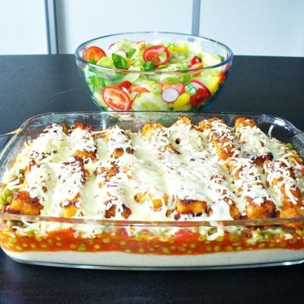 Fischstäbchen Auflauf - schell und preiswert