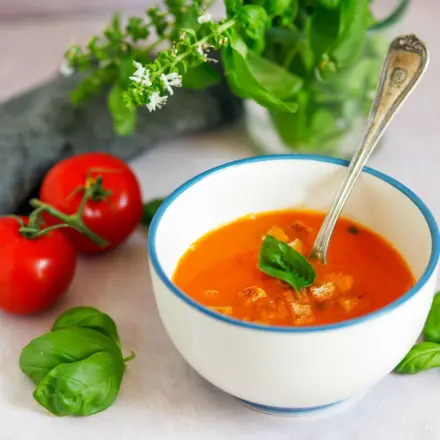 Kalte Tomatensuppe