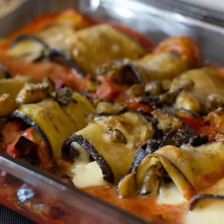 Vegetarische Auberginen-Cannelloni
