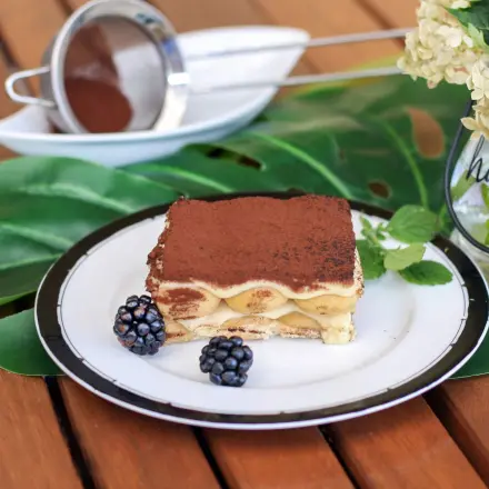 Tiramisu für Kinder ohne Alkohol und Kaffee