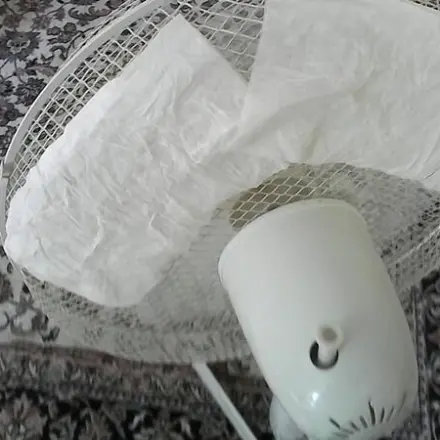 Mit Ventilator guten Duft in der Wohnung verbreiten