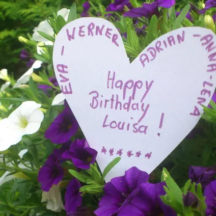 Geburtstagsgrüße online