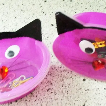 Weiterverwendung von Katzensnackdosen