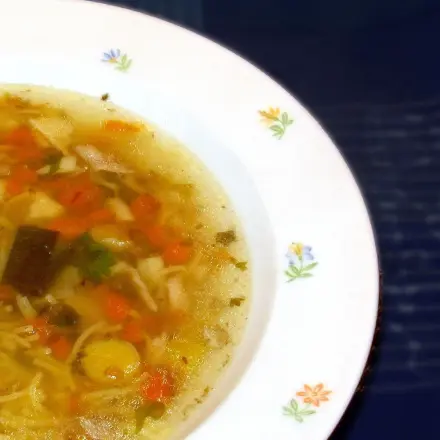 Hühnersuppe asiatisch - für die kalte Jahreszeit