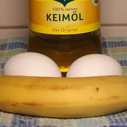 Bananen-Öl-Eikur für weiche kräftige Haare