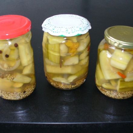 Schlangengurken süß-sauer-scharf einlegen