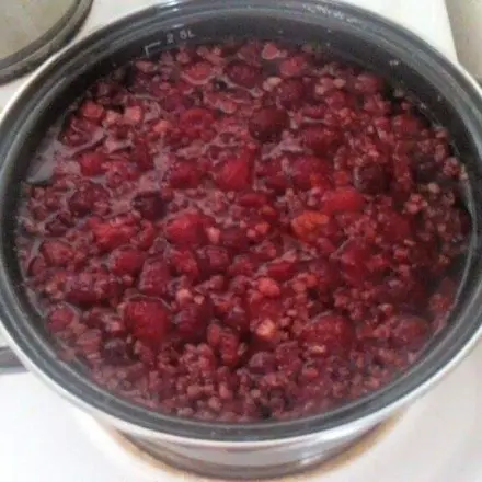 Farbenfrohe Früchte auftauen