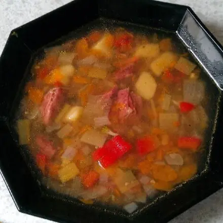 Was knackt das so lustig in meiner Suppe?