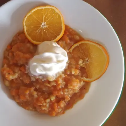 Möhren-Orangensuppe