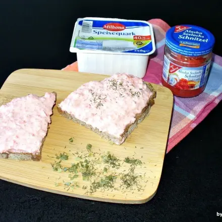 Einfache Lachsbutter