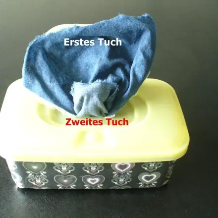 Antibakterielle Tücher herstellen