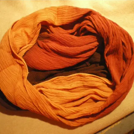 Schal in einen Loopschal verwandeln