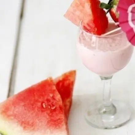 Melonen-Joghurt-Drink