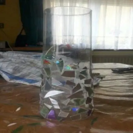Alte Vase verschönern