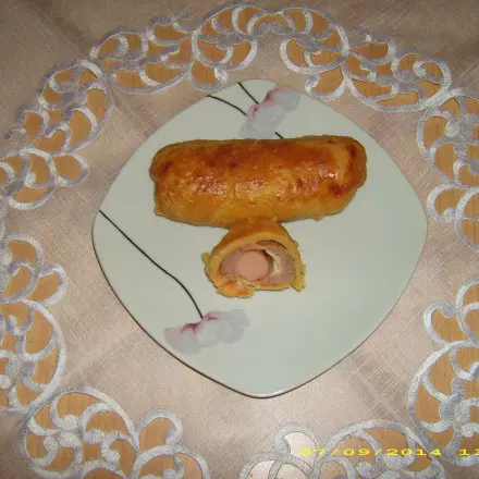 Teig für pikante Röllchen & Co